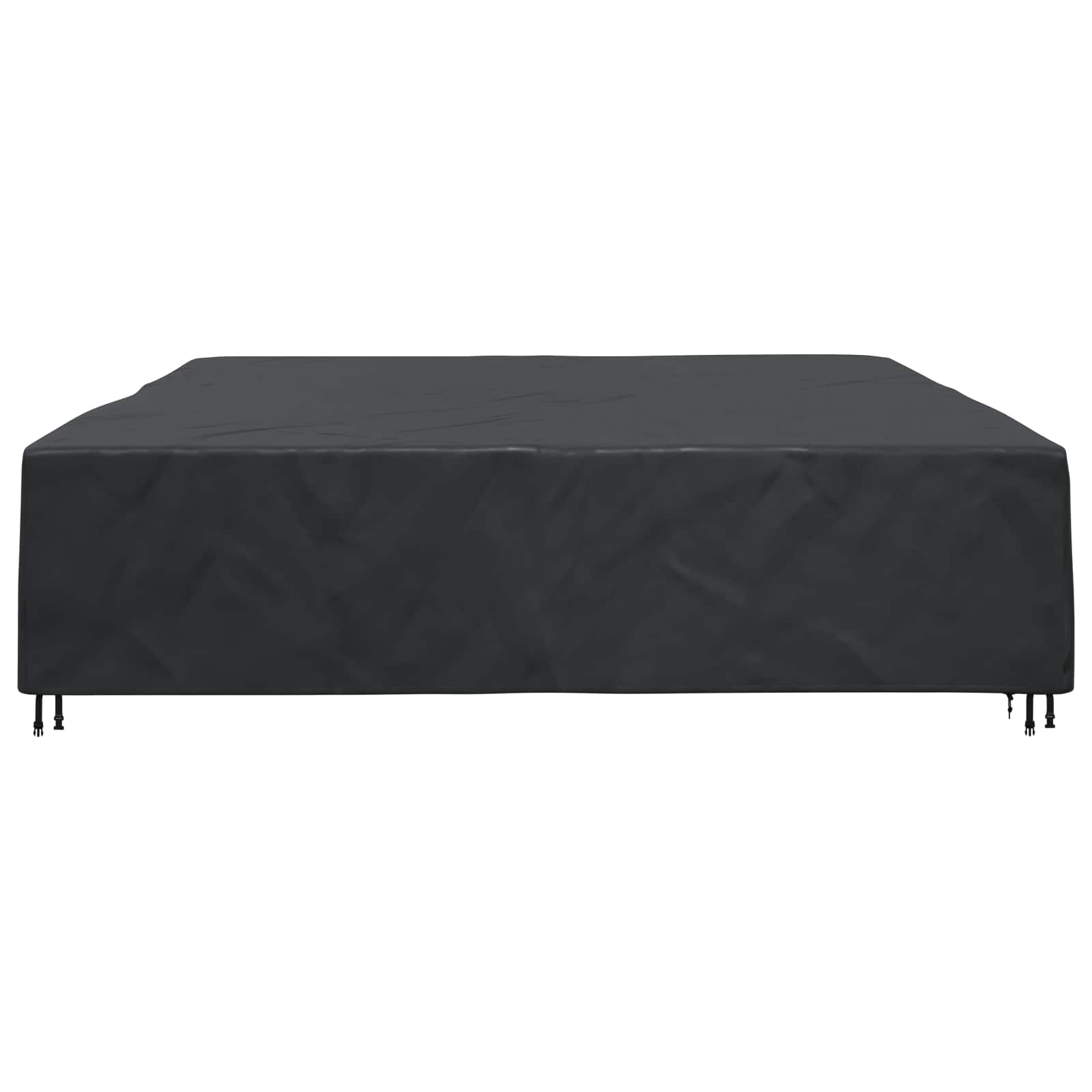 vidaXL Furniture Cover Plain Black 350 x 260 x 90 cm 210D 5