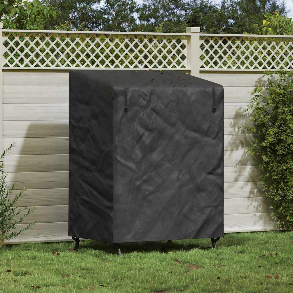 vidaXL Outdoor Swing Cover Black 120 x 90 x 155 cm 600D Oxford Fbric 4