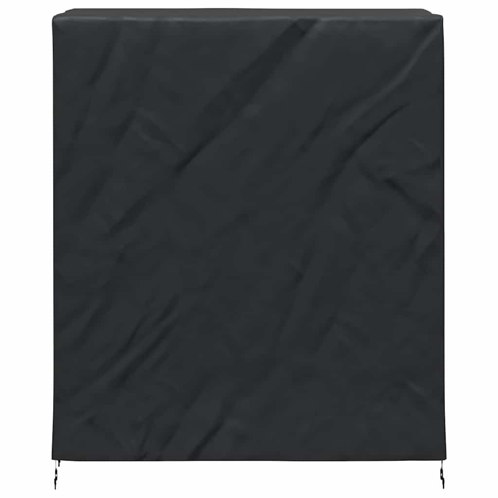 vidaXL Pingpong Table Cover 165 x 70 x 185 cm Fabric Irregular Black 5