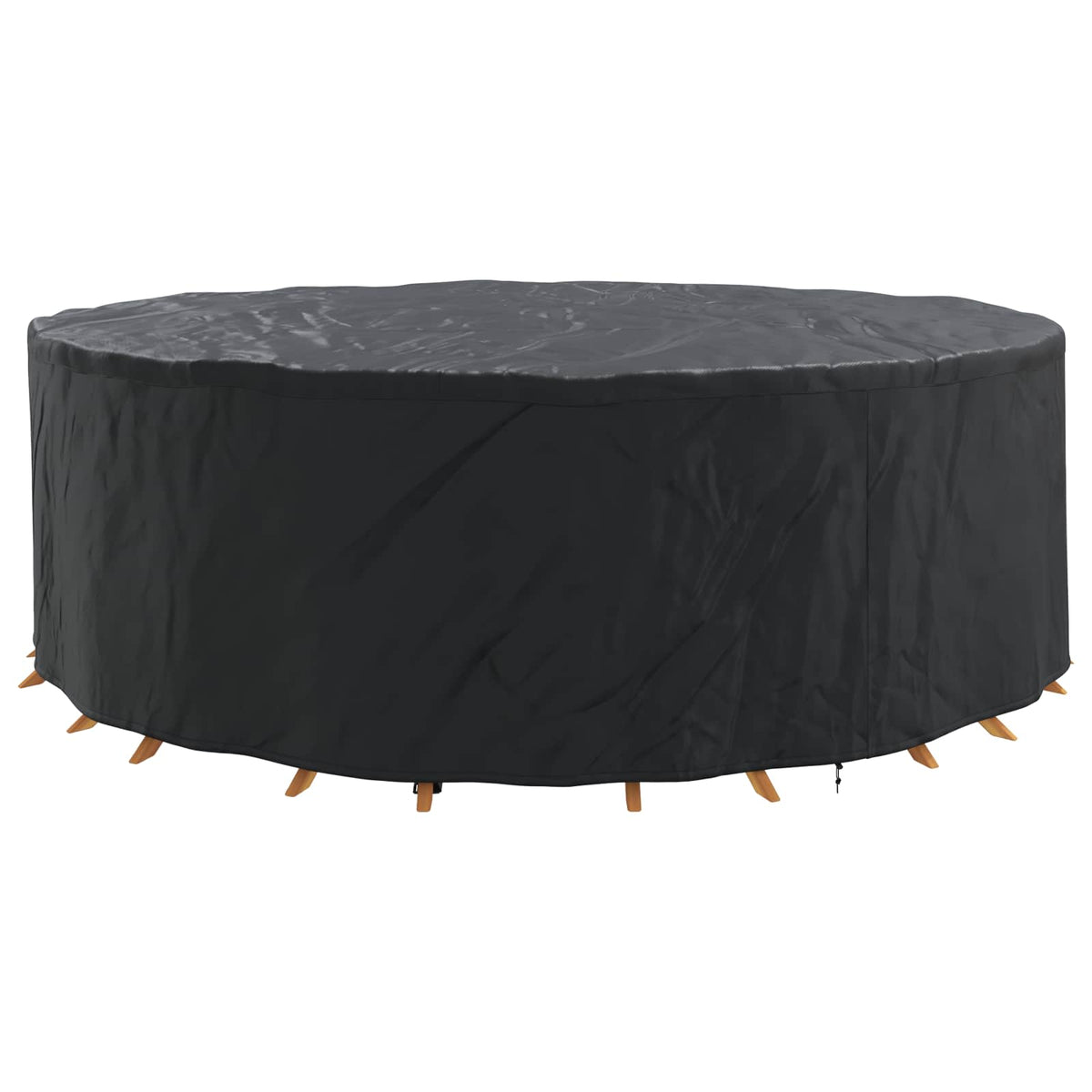vidaXL Furniture Cover 279 x 279 x 105 cm 210D Oxford Fbric Round 3