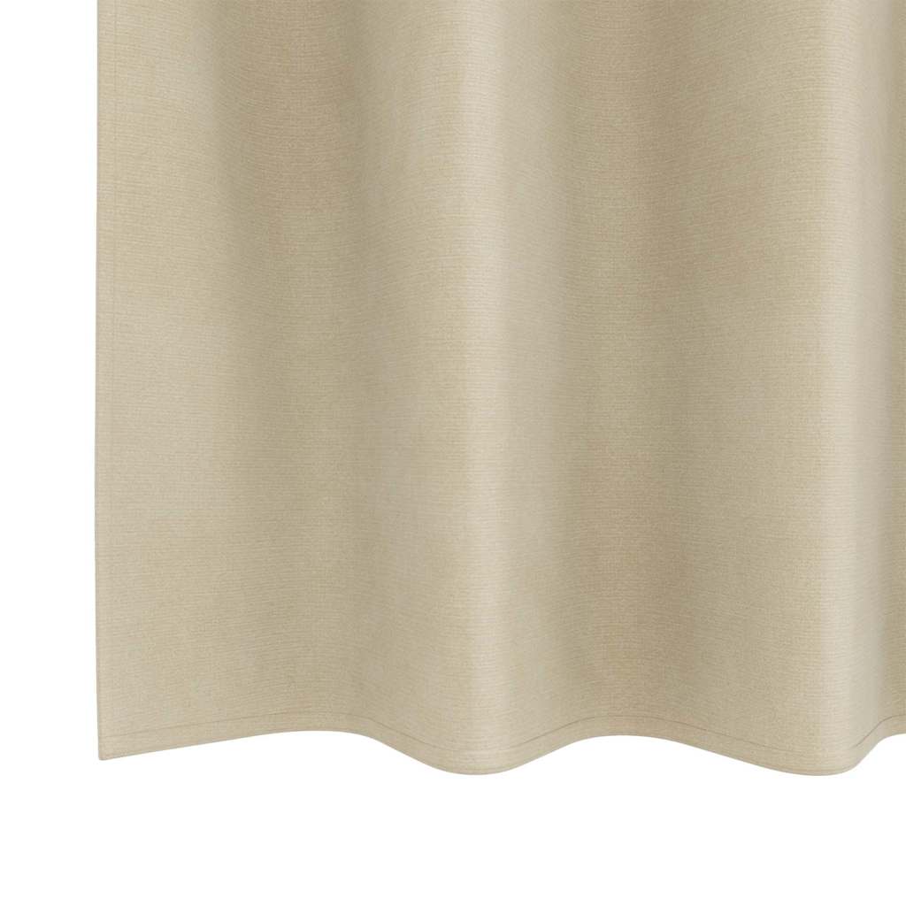 vidaXL Curtains 2 pcs Cream 140 x 225 cm Velvet 6