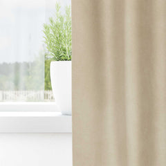 vidaXL Curtains 2 pcs Cream 140 x 245 cm Velvet 3