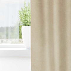 vidaXL Curtains 2 pcs Cream 140 x 225 cm Velvet 3