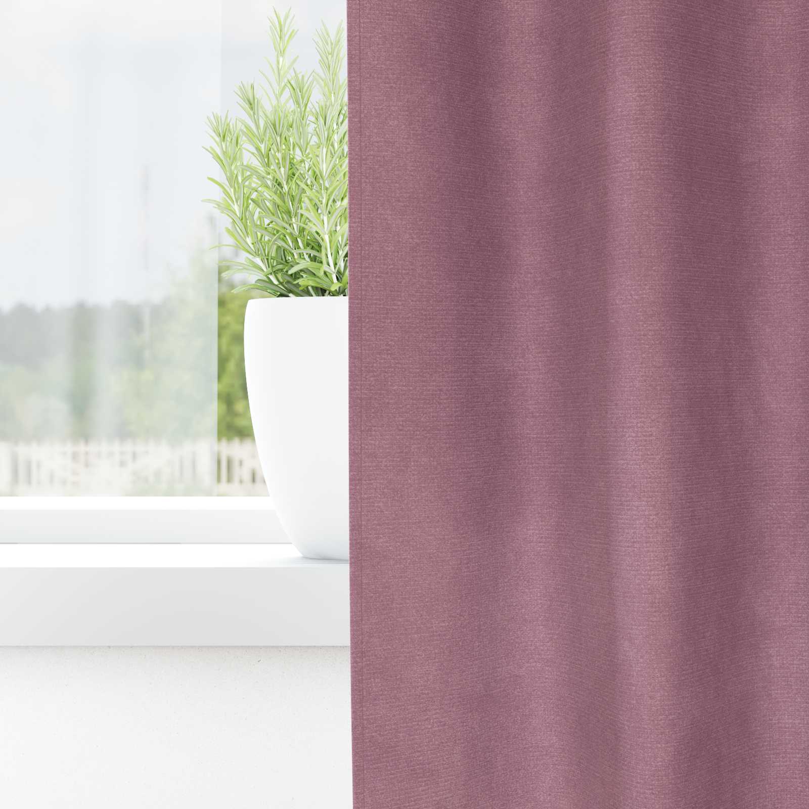 vidaXL Curtains 2 pcs Dark Pink 140 x 175 cm Velvet 3
