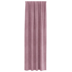 vidaXL Curtains 2 pcs Dark Pink 140 x 225 cm Velvet 4