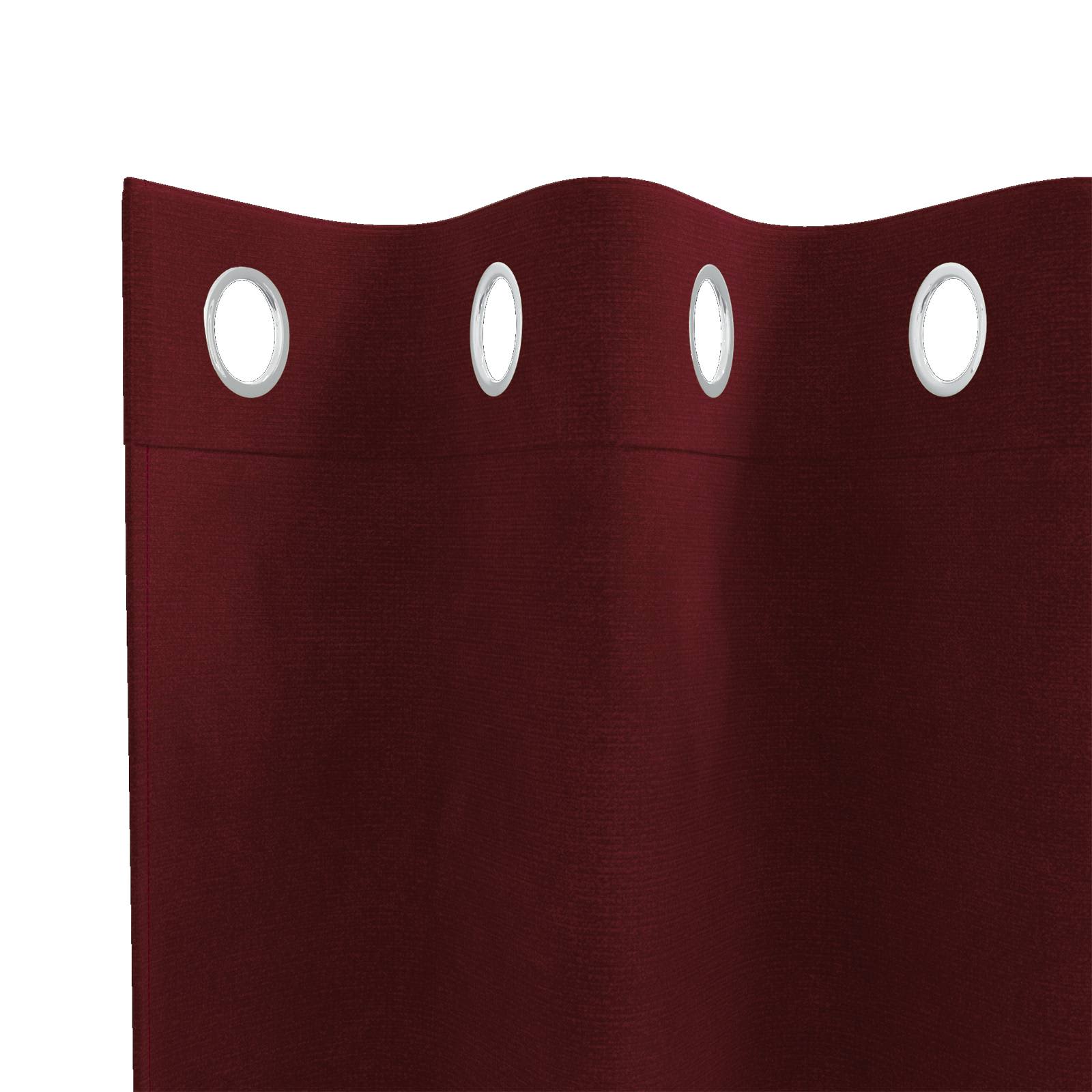 vidaXL Curtains 2 pcs Wine Red 140 x 225 cm Velvet 5