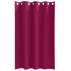 vidaXL Blackout Curtains with Rings 2 pcs Wine Red 175 x 140 cm 4