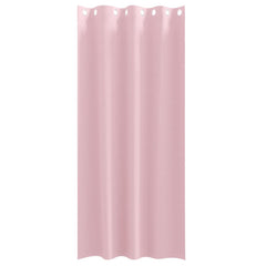 vidaXL Blackout Curtains with Rings 2 pcs Baby Pink 260 x 140 cm 4