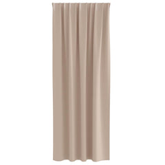 vidaXL Blackout Curtains with Rings 2 pcs Taupe 245 x 140 cm Polyester 4