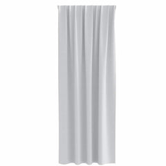 vidaXL Blackout Curtains with Rings 2 pcs Pale Grey 225 x 140 cm 4