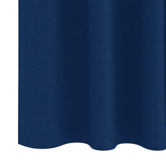 vidaXL Blackout Curtains with Rings 2 pcs Dark Blue 260 x 140 cm 6