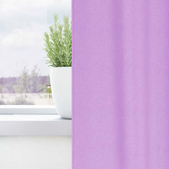 vidaXL Blackout Curtains with Rings 2 pcs Purple 245 x 140 cm 3