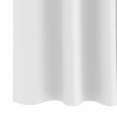 vidaXL Blackout Curtains with Rings 2 pcs Pure White 245 x 140 cm 6