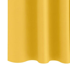 vidaXL Blackout Curtains with Rings 2 pcs Mustard Yellow 245 x 140 cm 6