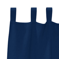 vidaXL Blackout Curtains with Rings 2 pcs Dark Blue 260 x 140 cm 5