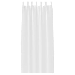 vidaXL Blackout Curtains with Rings 2 pcs Pure White 225 x 140 cm 4