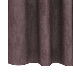 vidaXL Velvet Curtains 2 pcs Brown 260 x 140 cm Velvet 6