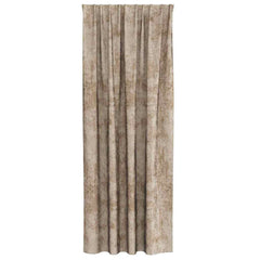 vidaXL Velvet Curtains 2 pcs Champagne 260 x 140 cm Velvet 4