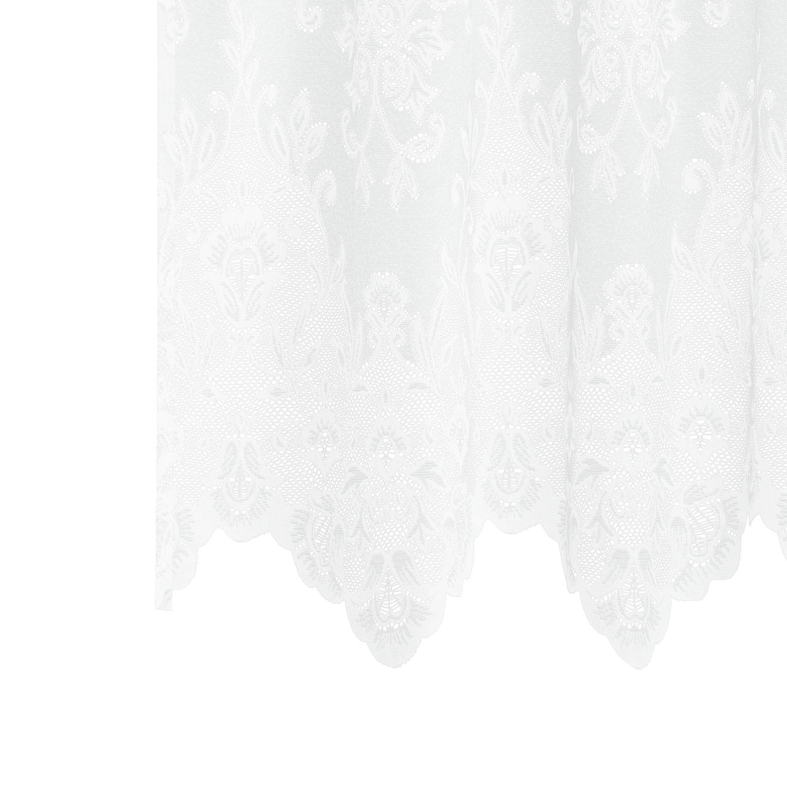 vidaXL Lace Curtain White 300 x 750 cm Polyester 5