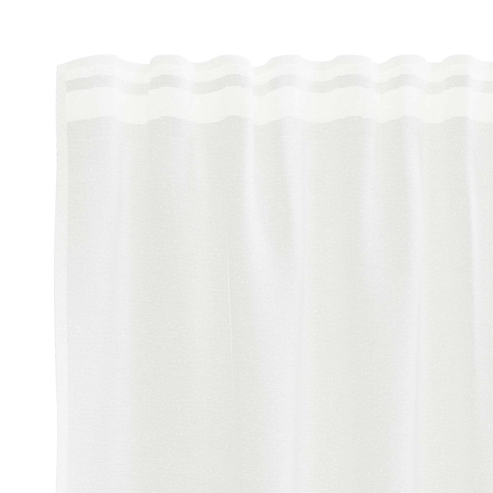 Lace Curtain White Polyester
