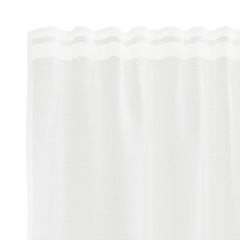 Lace Curtain White Polyester