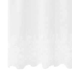 Lace Curtain White Polyester