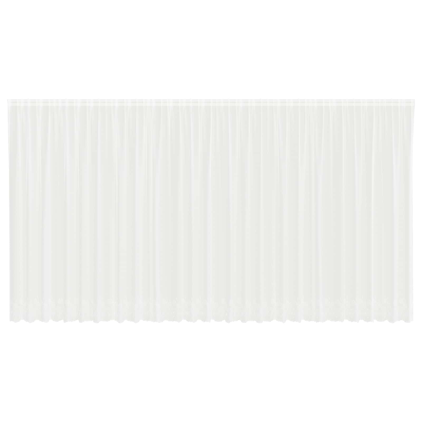 vidaXL Lace Curtain White 750 x 240 cm Polyester 2