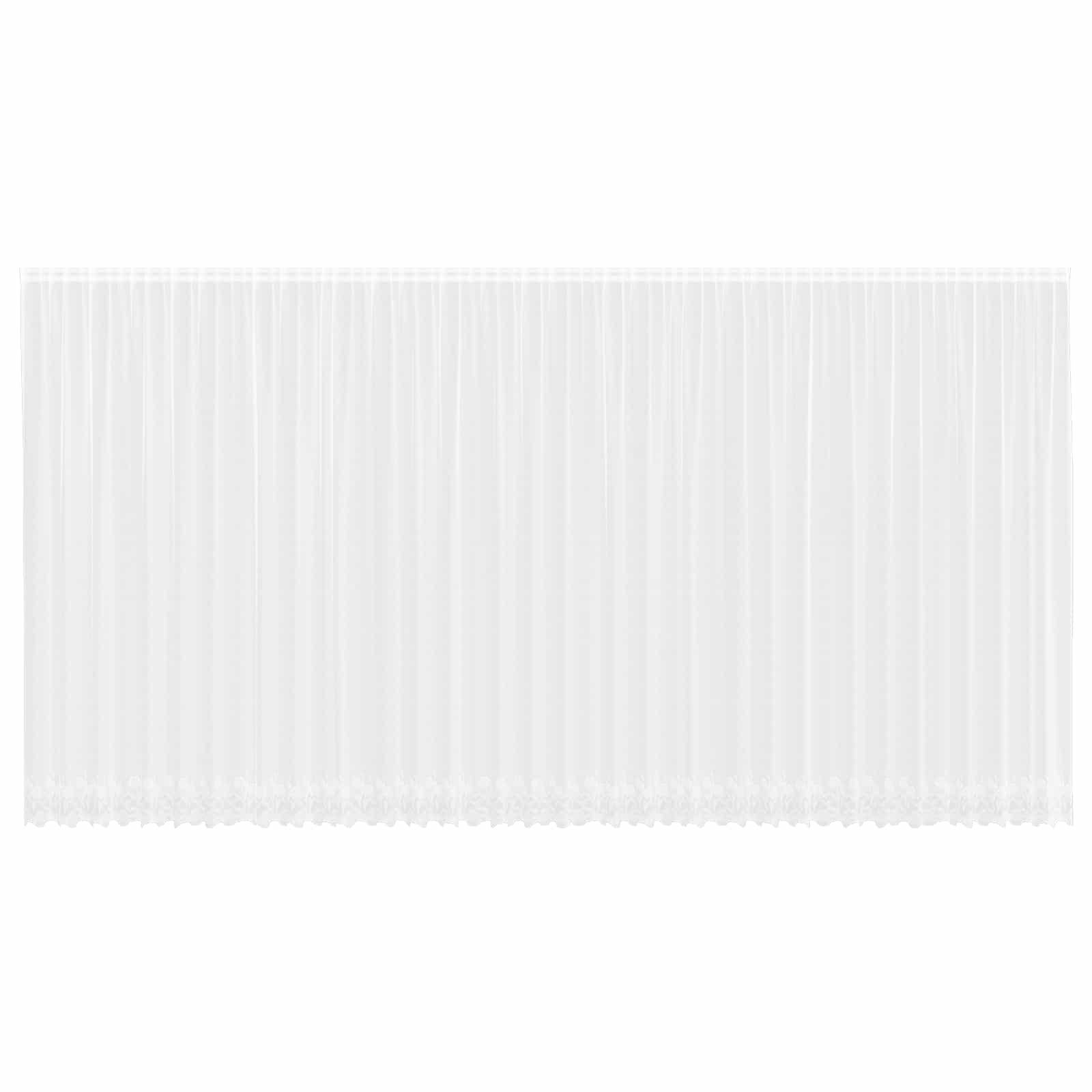 vidaXL Lace Curtain White 280 x 900 cm Polyester 2