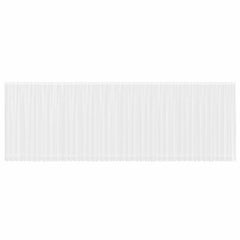 vidaXL Lace Curtain White 200 x 1200 cm Polyester 2