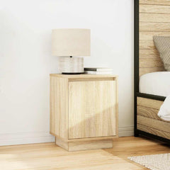Bedside Cabinet with LED Lights