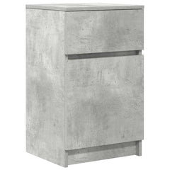 vidaXL Bedside Cabinet Concrete Grey 39x35x65 cm Engineered Wood 2