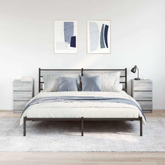 vidaXL Bedside Cabinets with 3 Drawers 2 pcs Grey Sonoma 39x35x65 cm 3