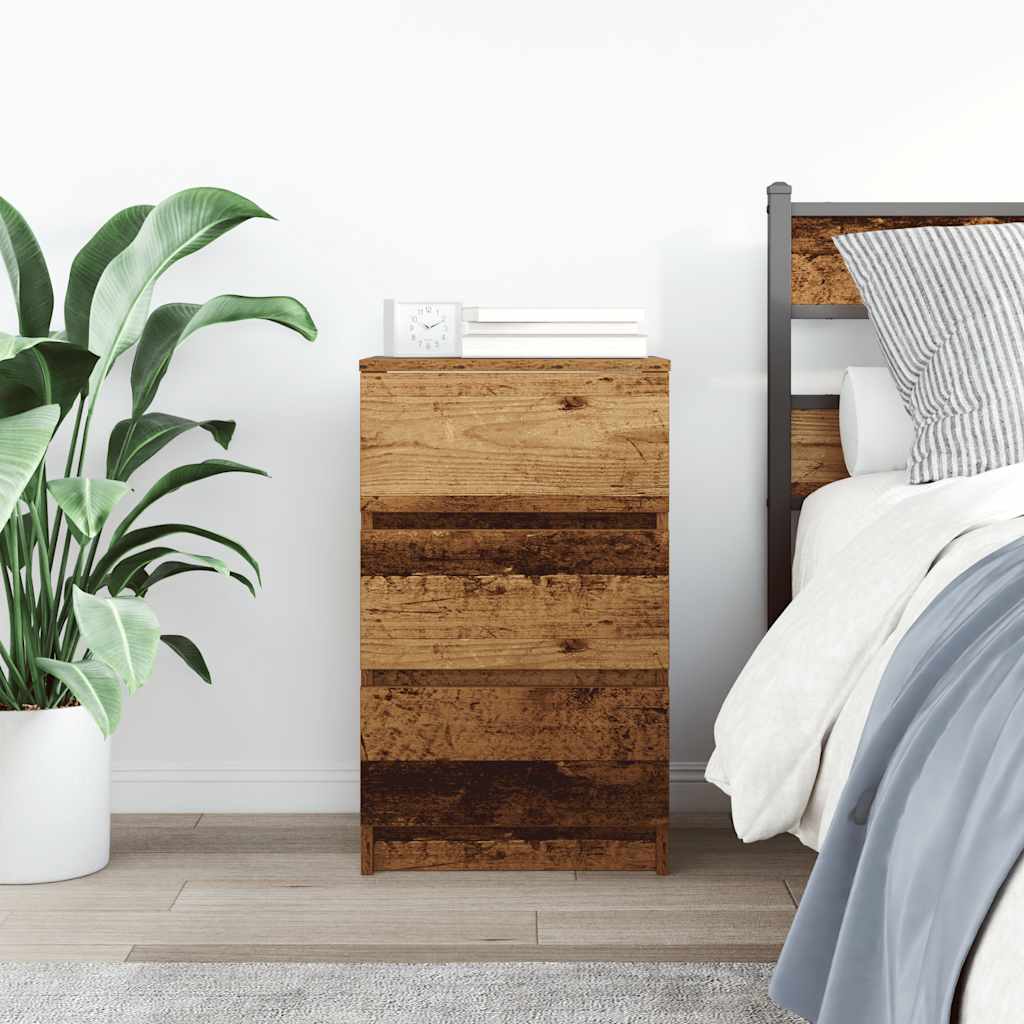 Bedside Cabinet with 3 Drawers