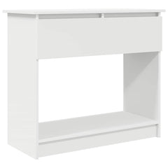vidaXL Console Table with Drawers White 85.5x38.5x74.5 cm 2