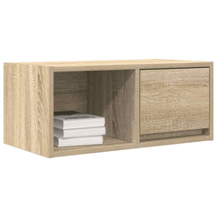 vidaXL TV Cabinet Sonoma Oak 60x31x25.5 cm Engineered Wood 4