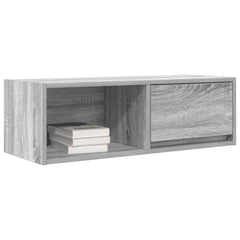 vidaXL TV Cabinets 2 pcs Grey Sonoma 80x31x25.5 cm Engineered Wood 4