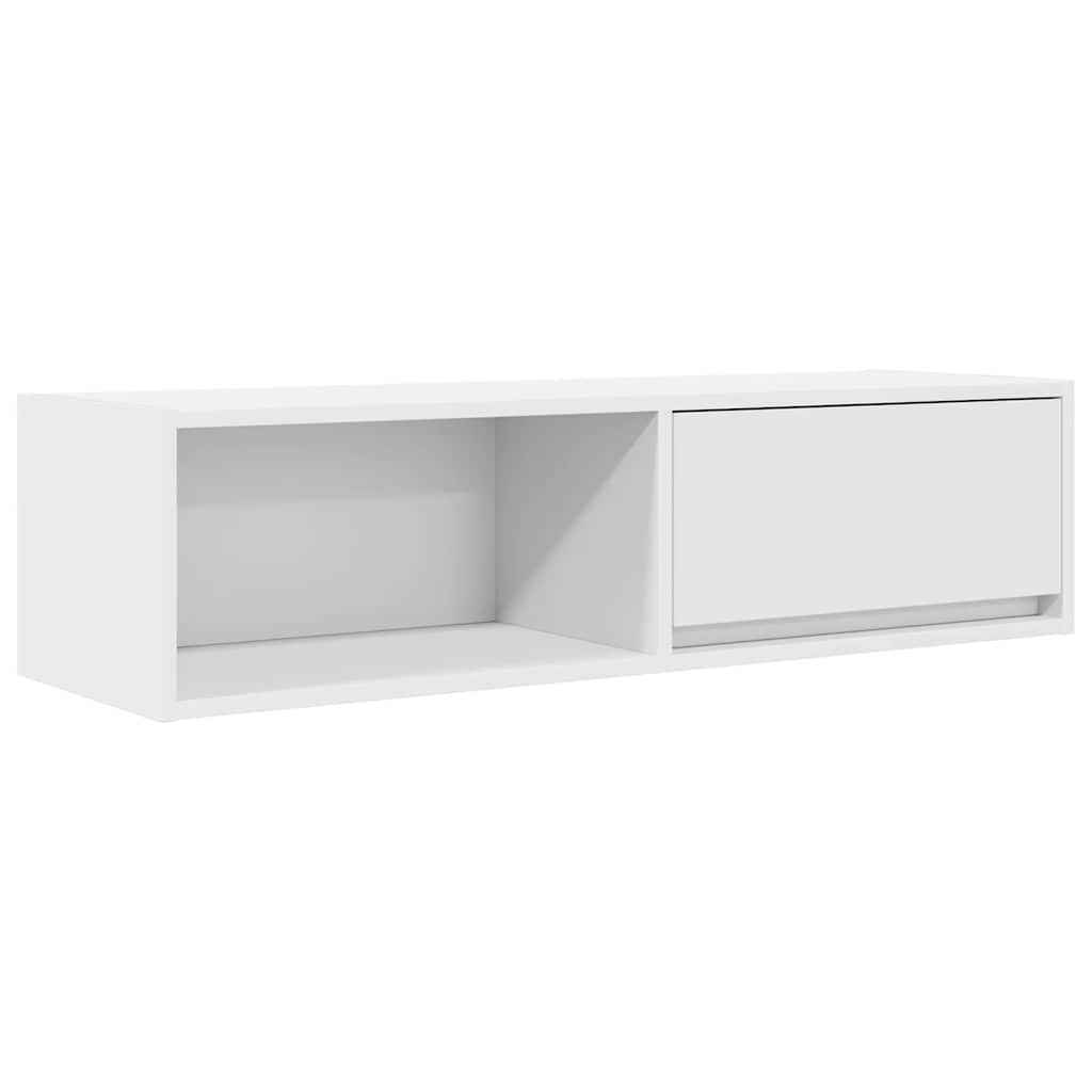 vidaXL TV Cabinets 2 pcs White 100x31x25.5 cm Engineered Wood 6