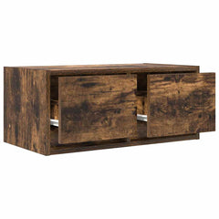 vidaXL TV Cabinets 2 pcs Smoked Oak 60x31x25,5 cm Engineered Wood 4