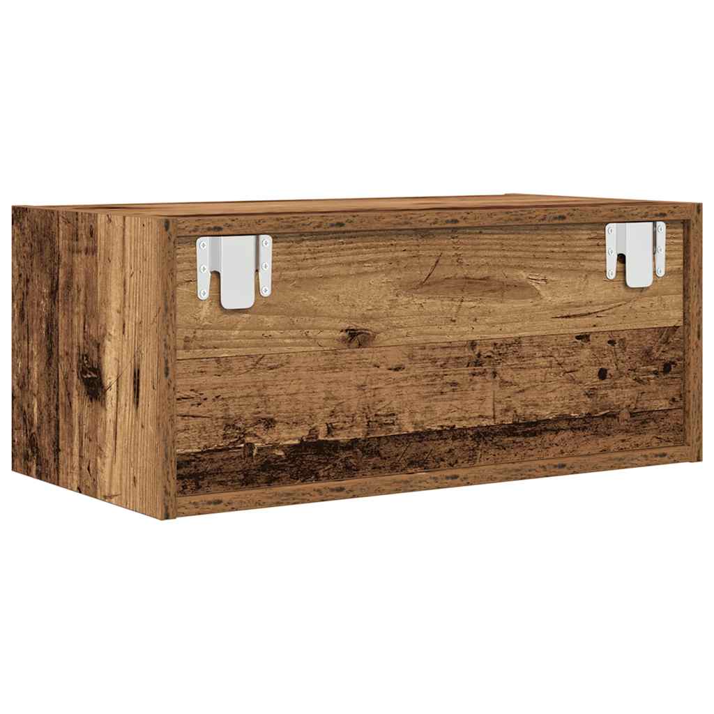 vidaXL TV Cabinet Old Wood 60x31x25,5 cm Engineered Wood 6