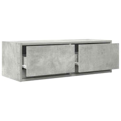 TV Cabinet 80x31x25.5 cm Engineered Wood Concrete grey