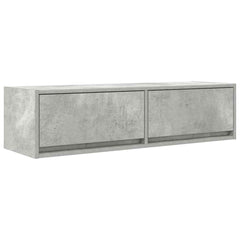 vidaXL TV Cabinet 100 x 31 x 25.5 cm Concrete grey Engineered wood 2