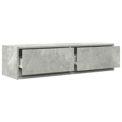 vidaXL TV Cabinet 100 x 31 x 25.5 cm Concrete grey Engineered wood 5