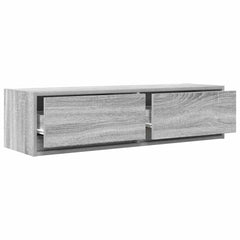 vidaXL TV Cabinet 100 x 31 x 25.5 cm Grey sonoma Engineered wood 5