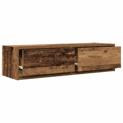 vidaXL TV Cabinet 100 x 31 x 25.5 cm Old wood Engineered wood 5