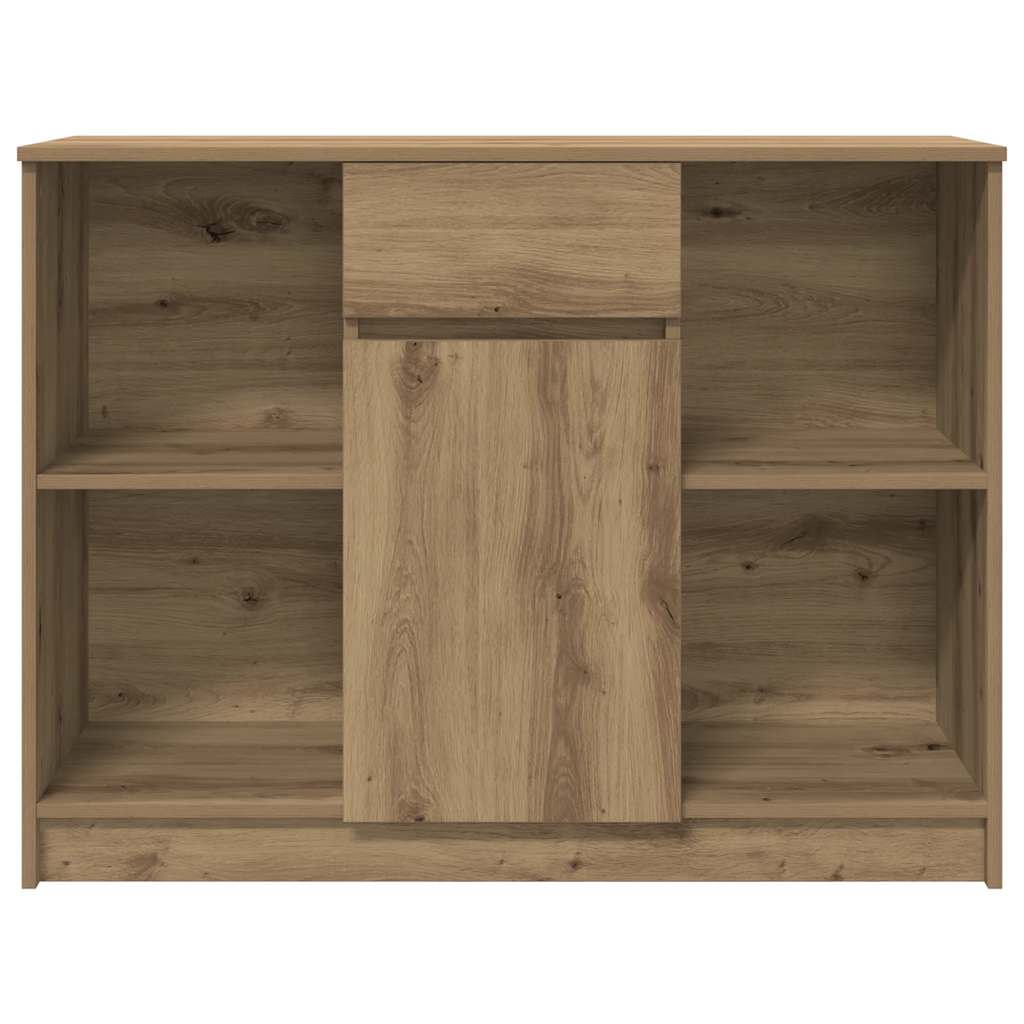 vidaXL Sideboard with Drawer Artisan Oak 101x35x76 cm Engineered Wood 6