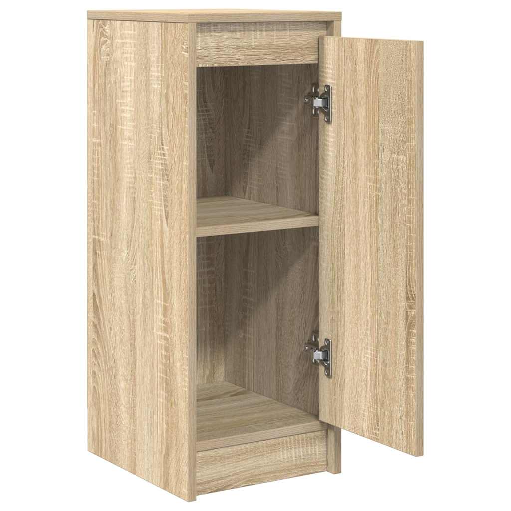 vidaXL Sideboard Sonoma Oak 29.5x34x76 cm Engineered Wood 5