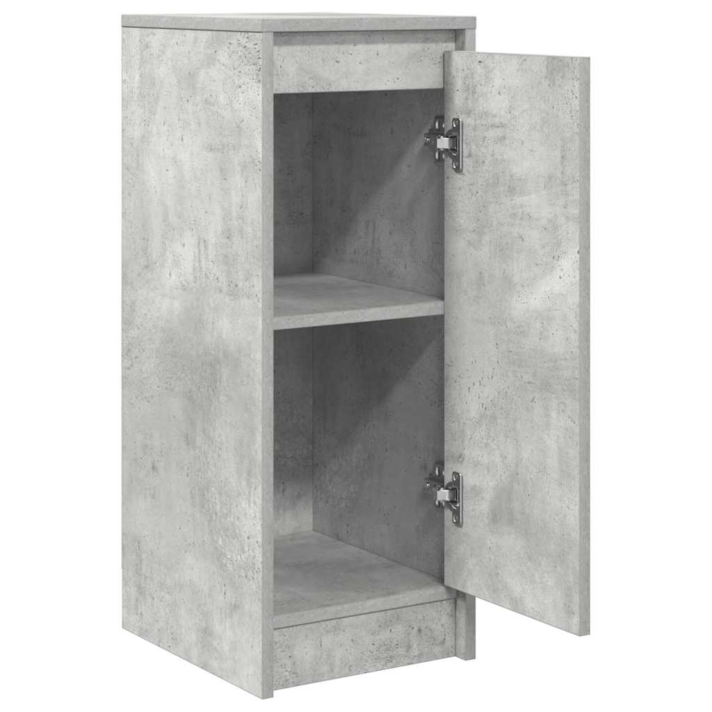 vidaXL Sideboard Concrete Grey 29.5x34x76 cm Engineered Wood 5
