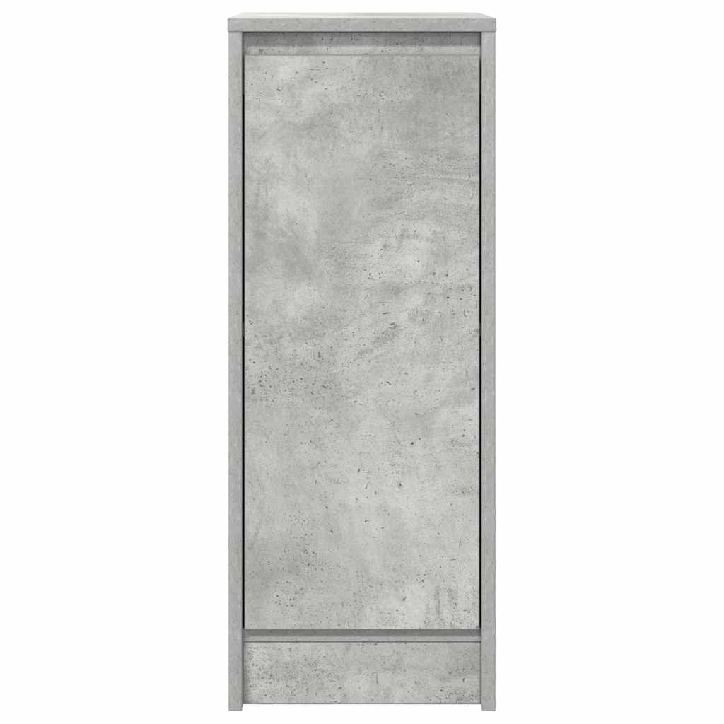 vidaXL Sideboard Concrete Grey 29.5x34x76 cm Engineered Wood 6