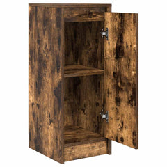 vidaXL Sideboard Smoked Oak 29.5x34x76 cm Engineered Wood 5