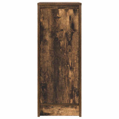 vidaXL Sideboard Smoked Oak 29.5x34x76 cm Engineered Wood 6